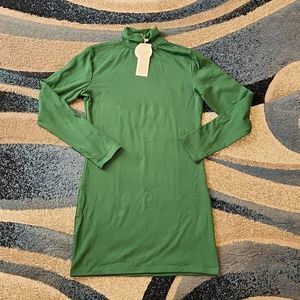 NWT Green Turtleneck Dress